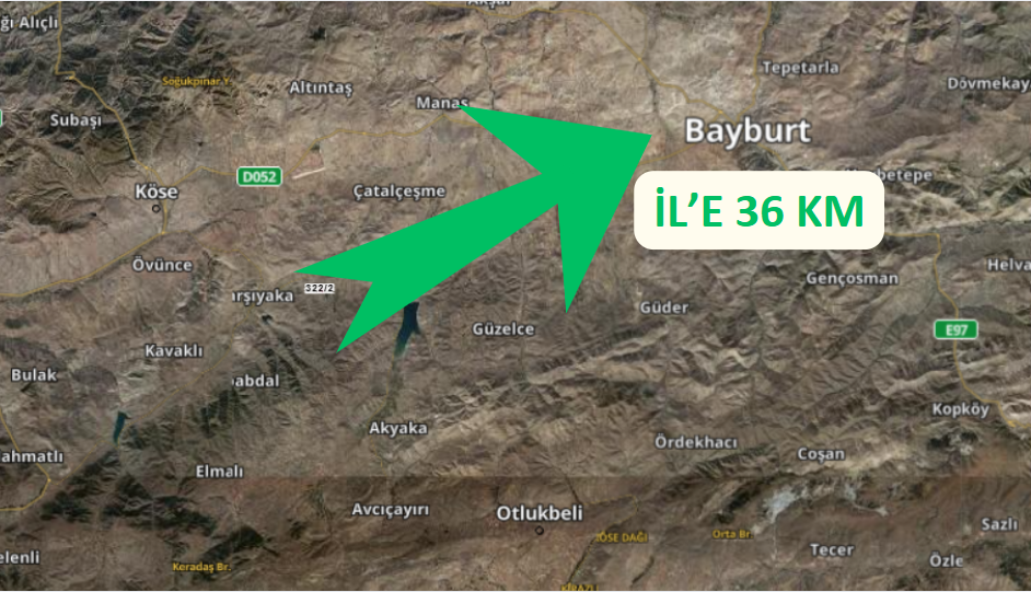 BAYBURT DEMİRÖZÜ EYMUR KÖYÜNDE 602M² İMARLI ARSAMIZ SATILIKTIR. - BAYBURT DEMİRÖZÜ fotoğraf 5